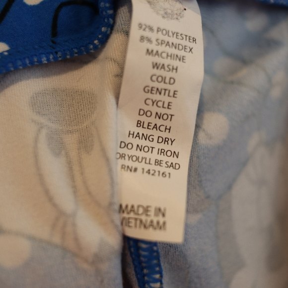 LuLaRoe Minnie Mouse Print Leggings TC Comfortable Stretch Disney Fan Favorite - Picture 10 of 10